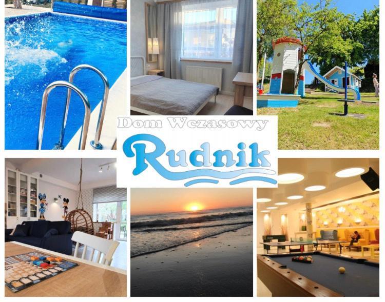 Dom Wczasowy Rudnik Z Basenem, Sauna I Bania Wladyslawowo-Chlapowo Ngoại thất bức ảnh