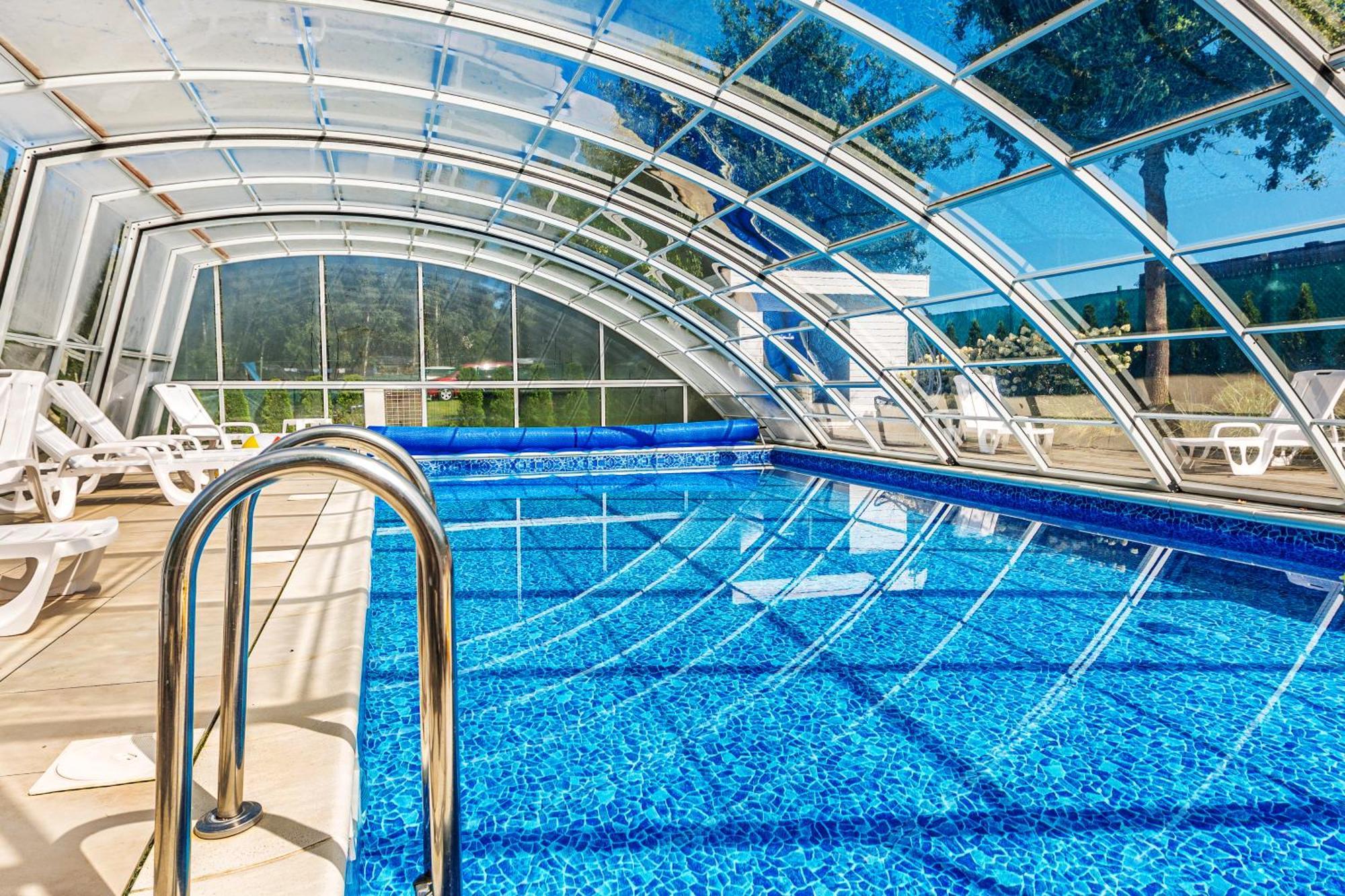Dom Wczasowy Rudnik Z Basenem, Sauna I Bania Wladyslawowo-Chlapowo Ngoại thất bức ảnh