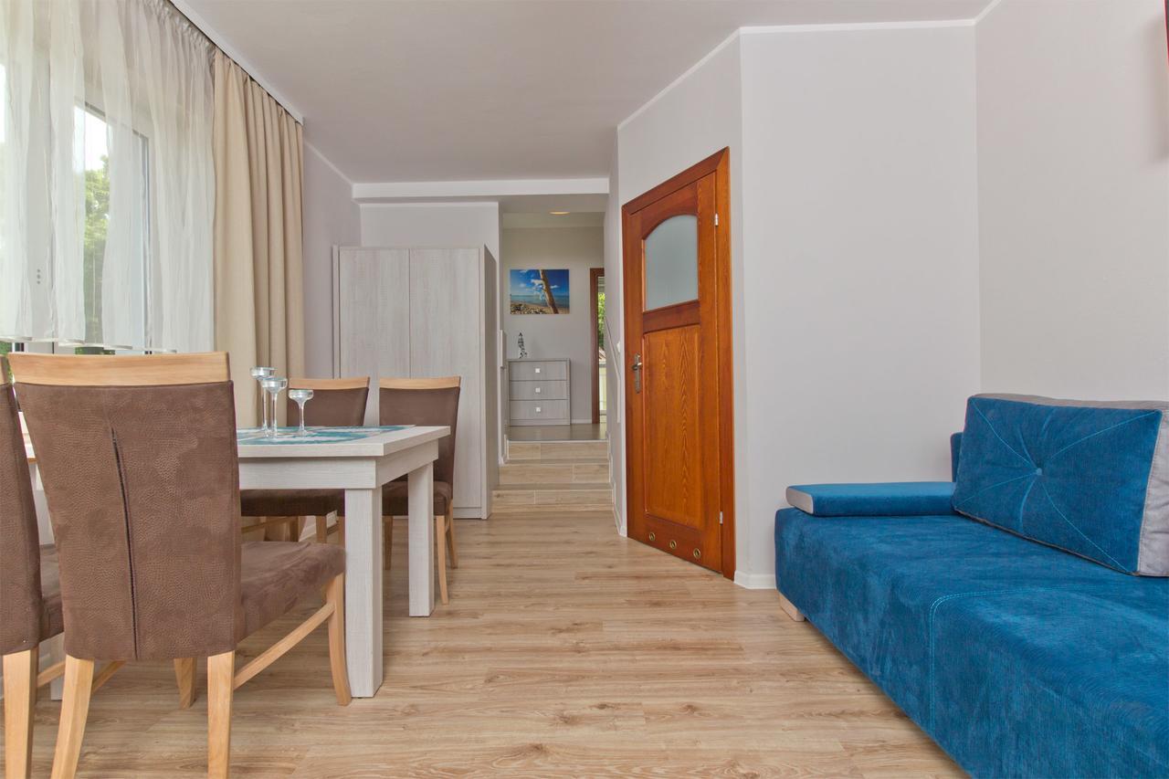 Dom Wczasowy Rudnik Z Basenem, Sauna I Bania Wladyslawowo-Chlapowo Ngoại thất bức ảnh