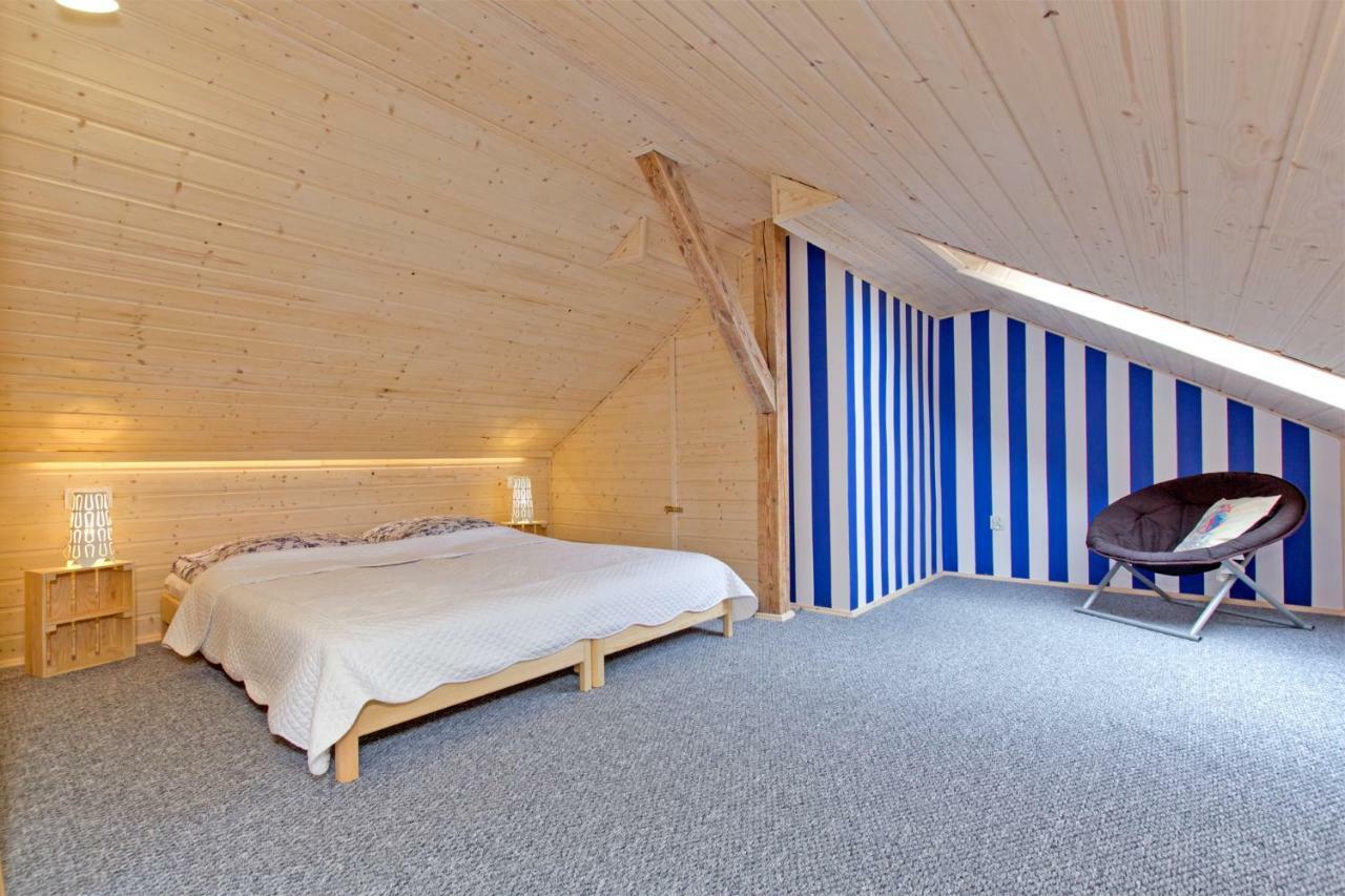 Dom Wczasowy Rudnik Z Basenem, Sauna I Bania Wladyslawowo-Chlapowo Ngoại thất bức ảnh